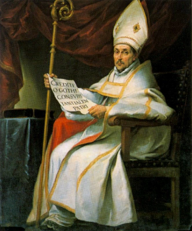 Bartolomé Esteban Murillo - 291, San leandro di Siviglia, Seville Cathedral (Santa María de la Sede), Seville